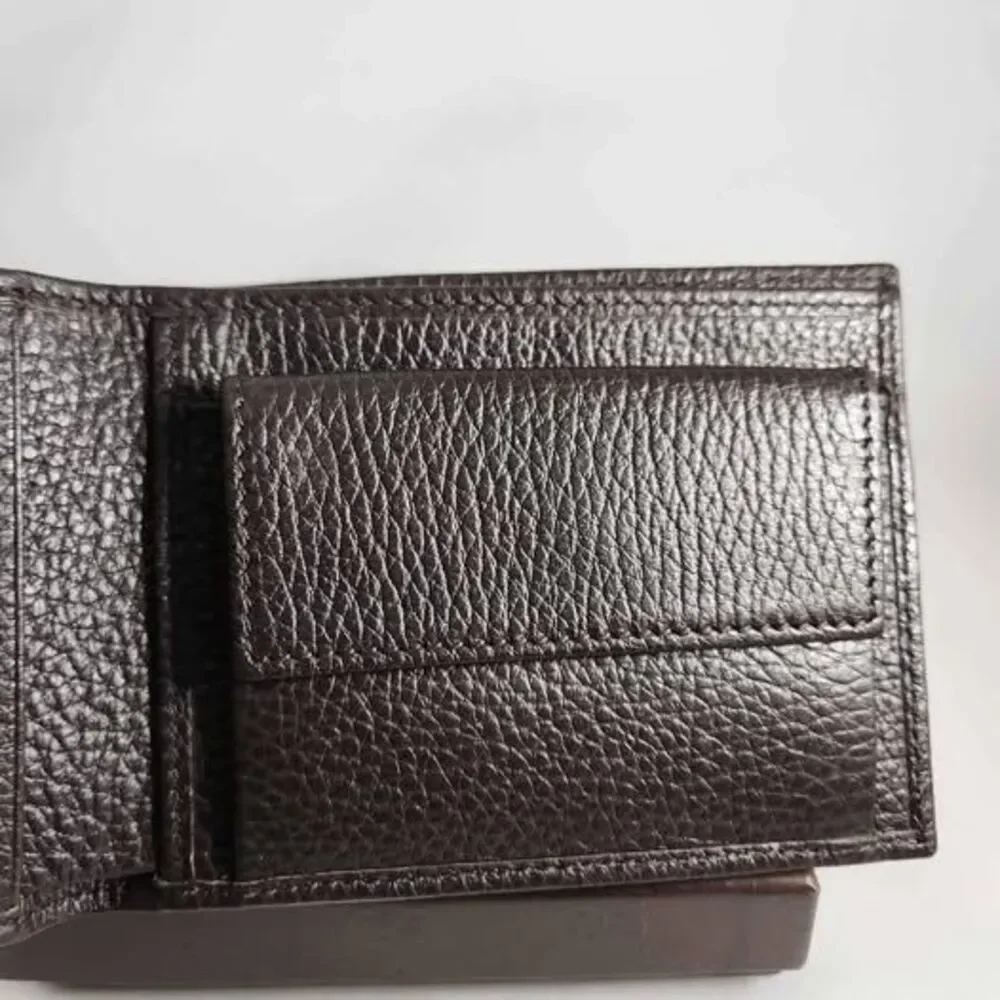 Gucci Bifold Wallet Dark Brown Canvas Monogram